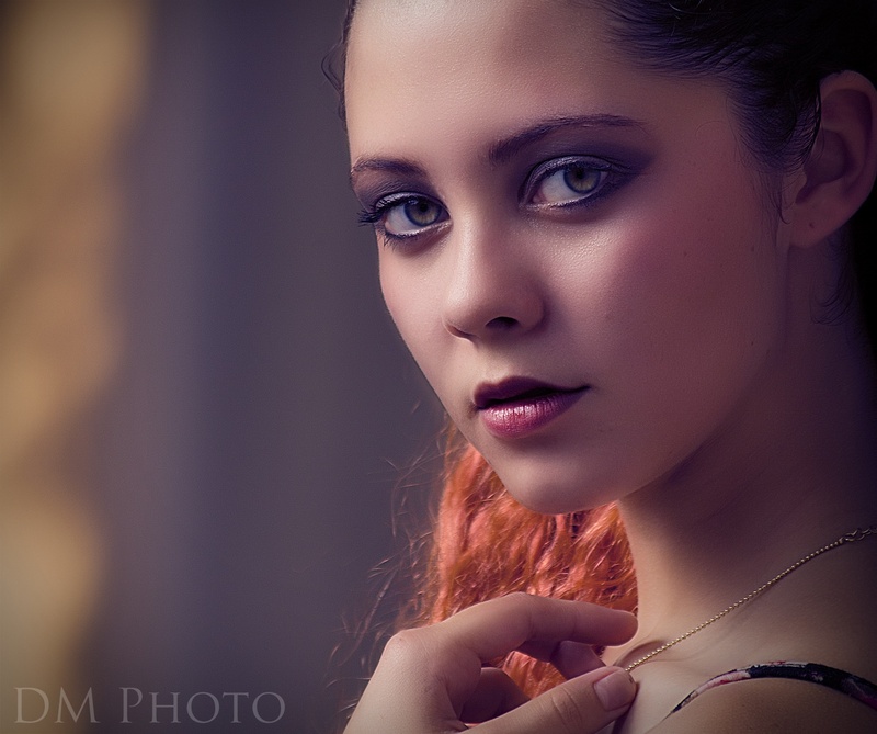 Female model photo shoot of Alyssamayo15 by DM photo Studios