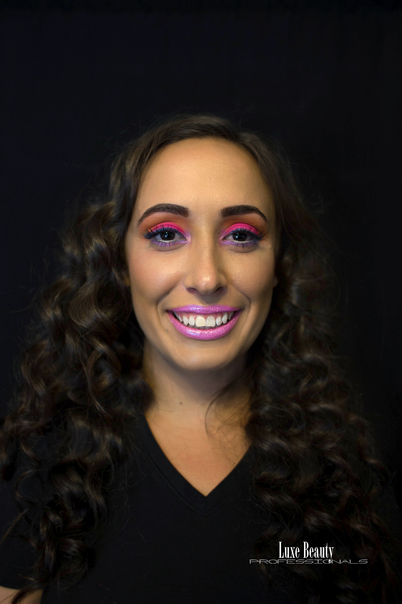 Female model photo shoot of Faceplay in Dunedin FL, hair styled by Katlyn Shuart