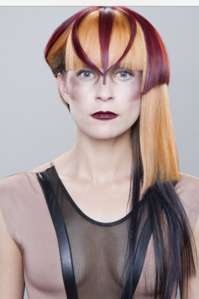 Female model photo shoot of kkuras in Texture Hair Salon