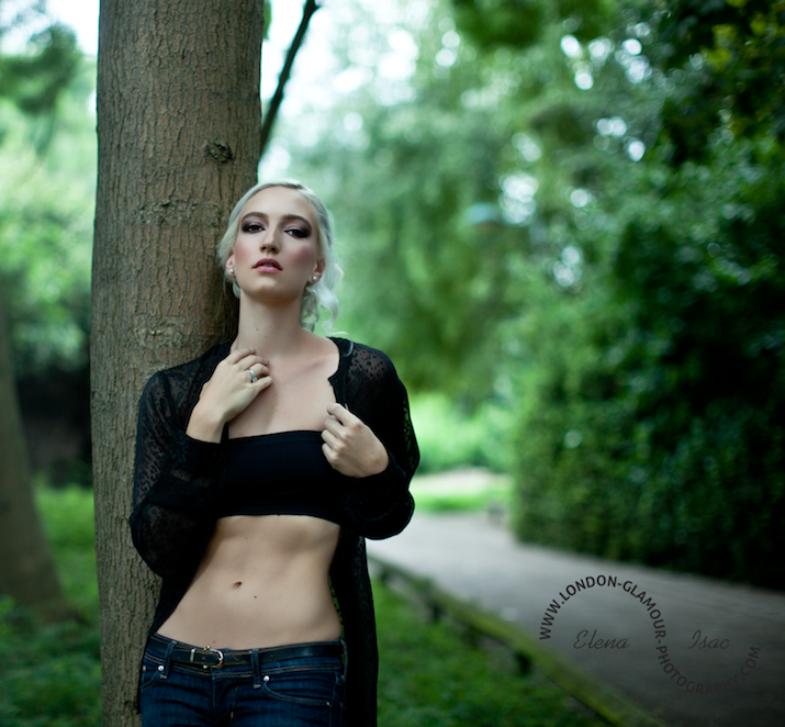 Female model photo shoot of RebeccaBG by Elena Isac