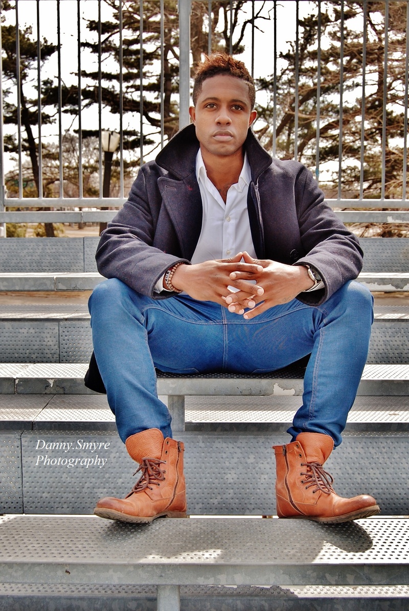 Male model photo shoot of Ziy Santana by DASH Photos in Somewhere In Queens NYC
