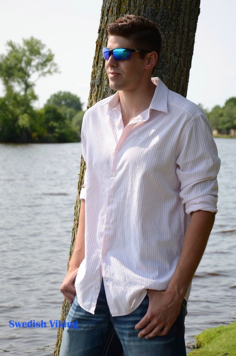Male model photo shoot of SJH262_414 by Swedish Viking in Wisconsin River, Stevens Point, WI