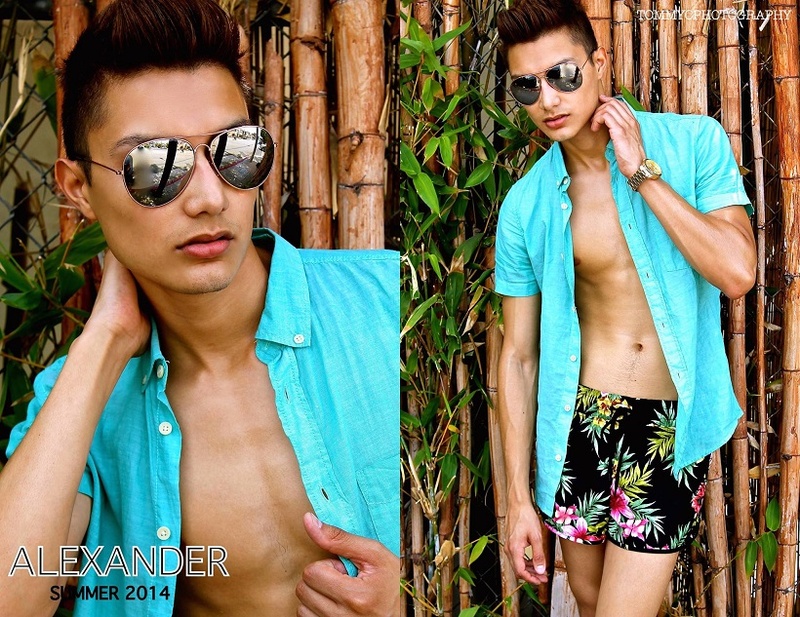 Male model photo shoot of Eric Alexander Diaz in Venice Beach, CA
