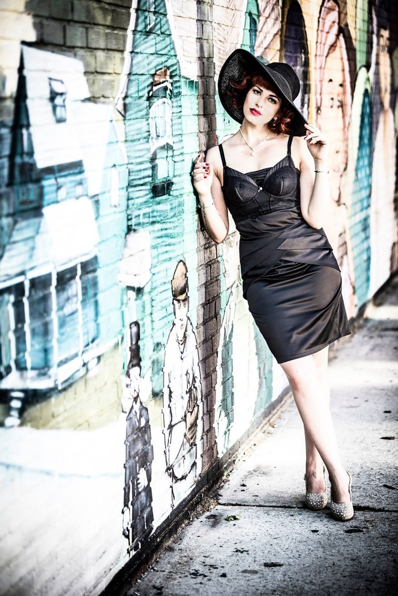 Female model photo shoot of Stella 007 in NYC