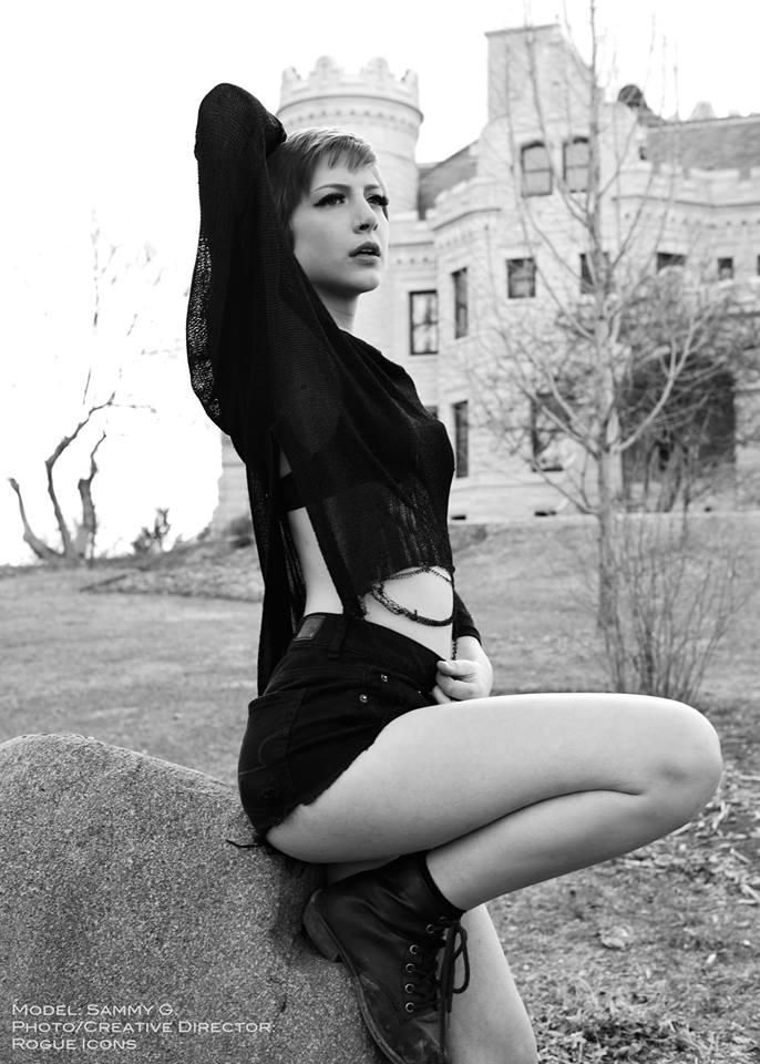 Female model photo shoot of Sammy Greer in Omaha, NE