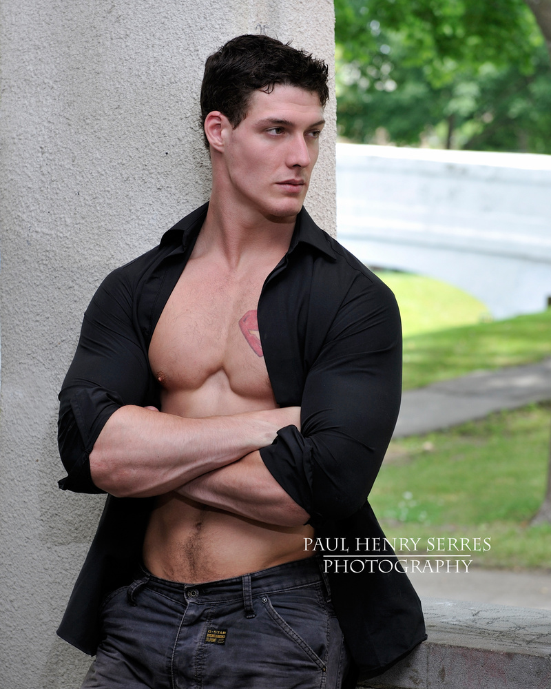 Male model photo shoot of Christopher Murdock by Paul Henry Serres in Montreal