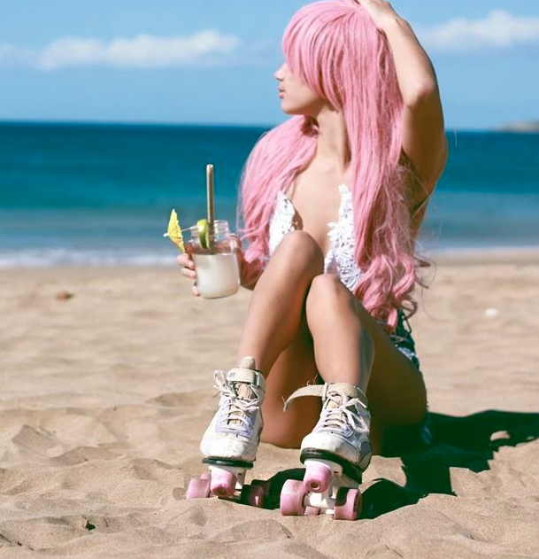 Female model photo shoot of gypsearhen in South Maui Beaches