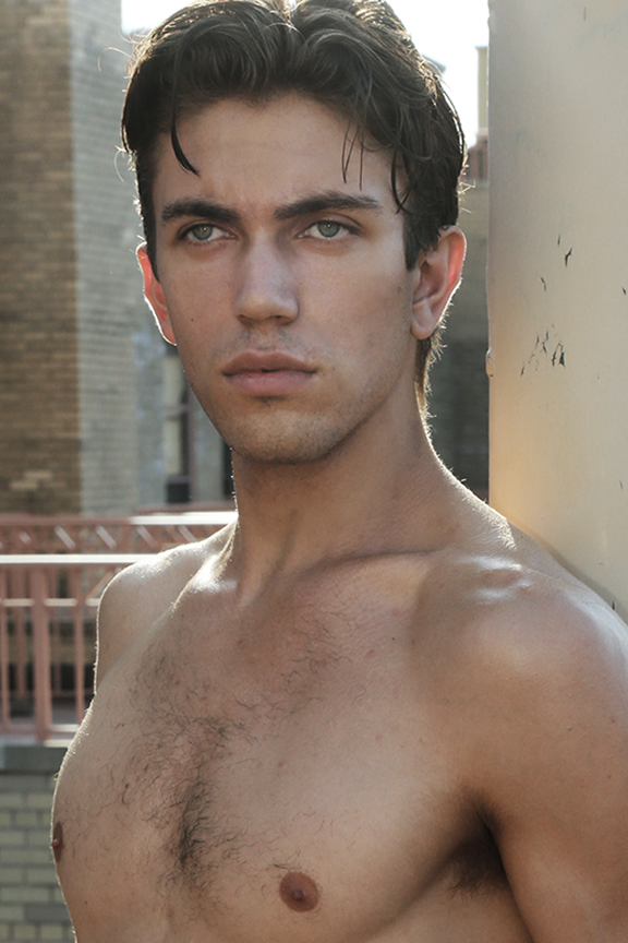 Male model photo shoot of Olivier Matthews by Peter D Brown in New York City