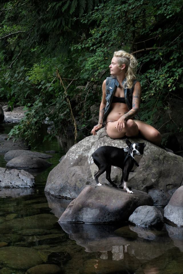 Female model photo shoot of Graham Mandible in Molton Falls, WA