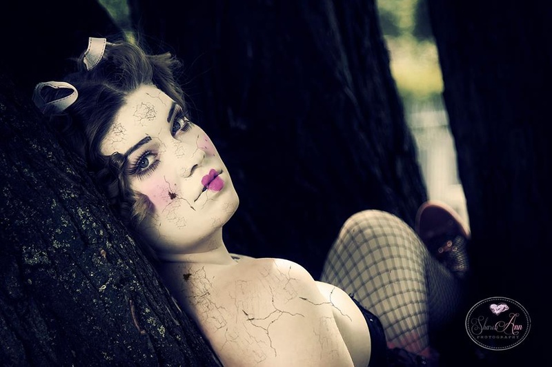 Female model photo shoot of Zoe Dixon in Birmingham, makeup by SJLush