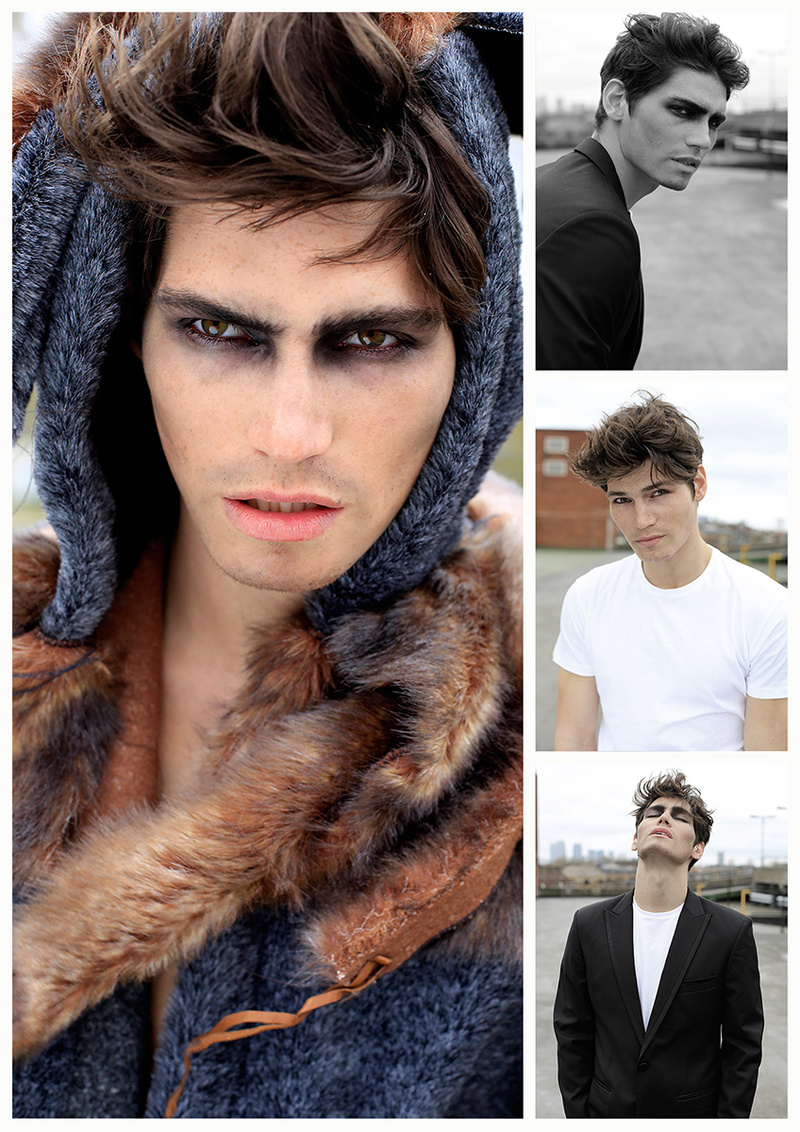 Male model photo shoot of Walterlan Papetti  in London