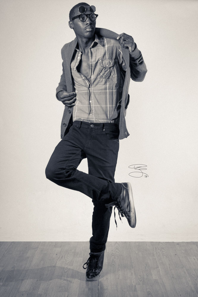 Male model photo shoot of DaJuan Mack by Studio8687
