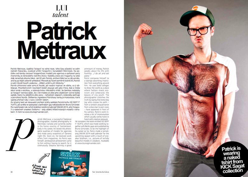 Male model photo shoot of patrick mettraux
