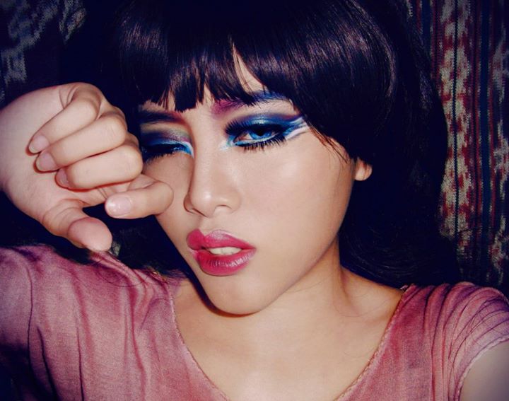 Female model photo shoot of Janine Intansari Makeup in Jakarta Indonesia