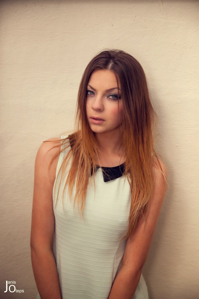 Female model photo shoot of ElinaM in Riga