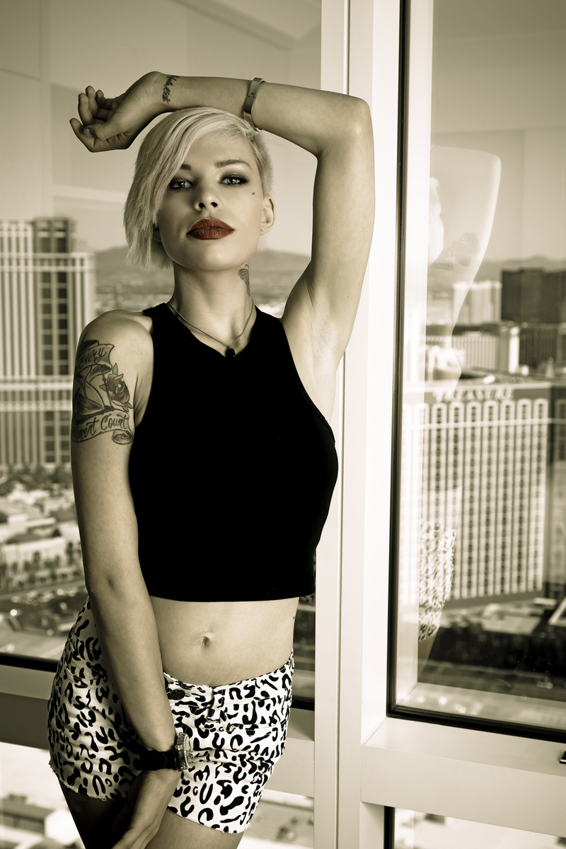 Male and Female model photo shoot of Paul A Freelance Photog and Lottie Nicole  in Las Vegas NV