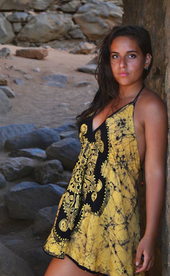 Female model photo shoot of TrianaSegovia in Aruba