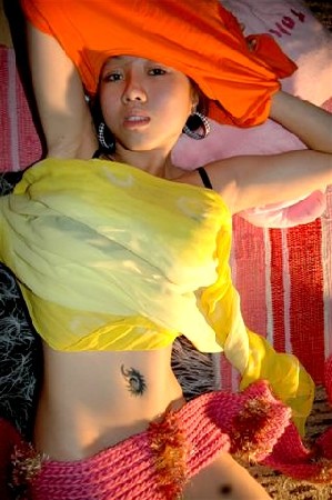 Female model photo shoot of Dreamer21a