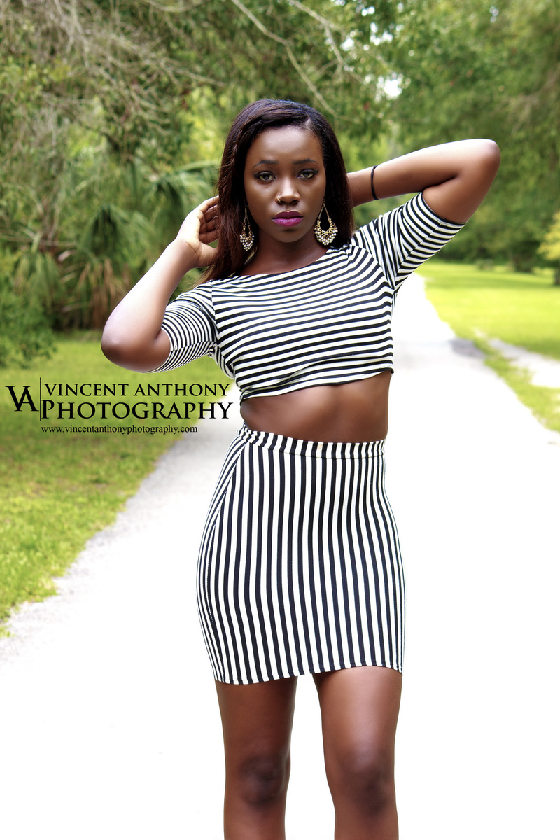 Female model photo shoot of Nneka Fiona by VincentAnthony