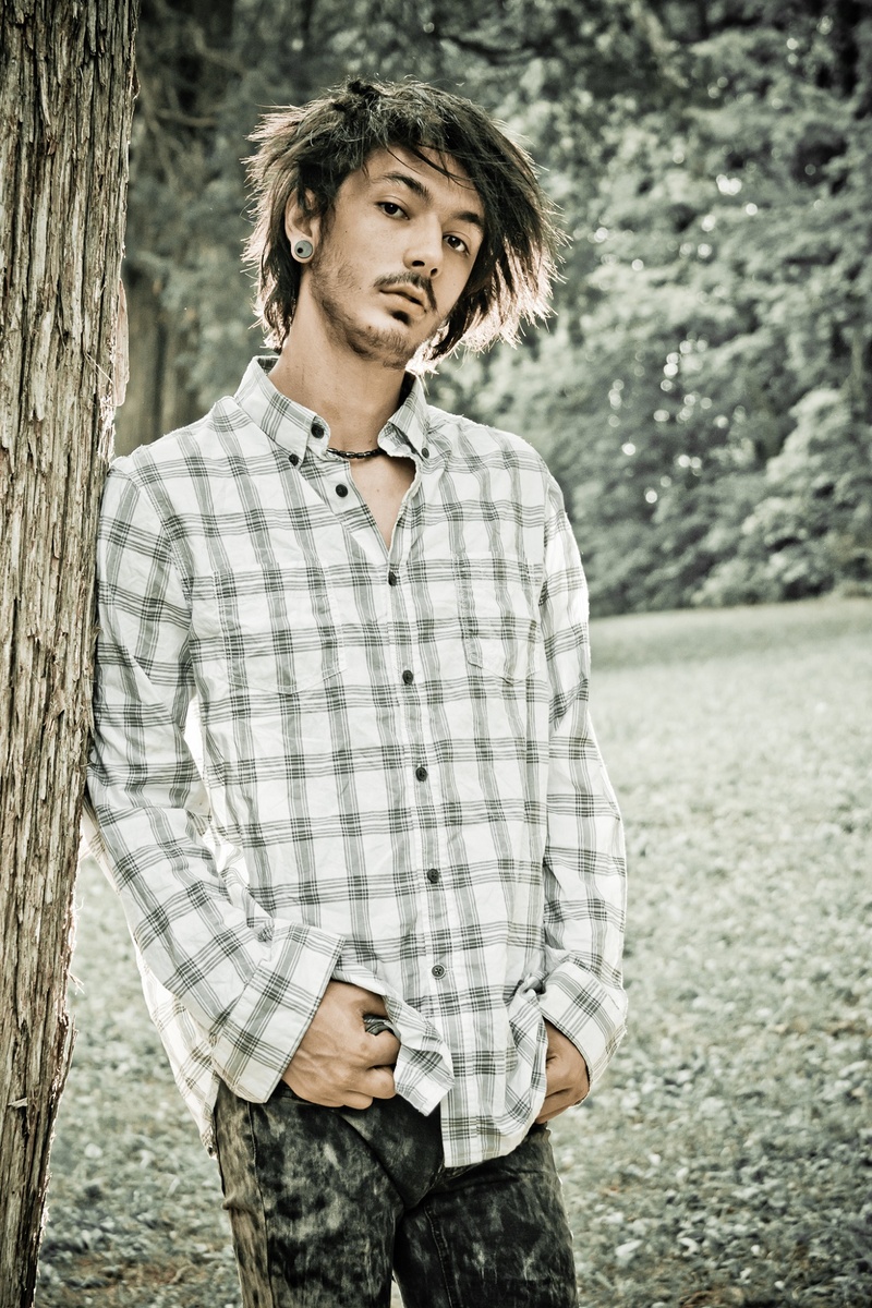 Male model photo shoot of Christux Angore