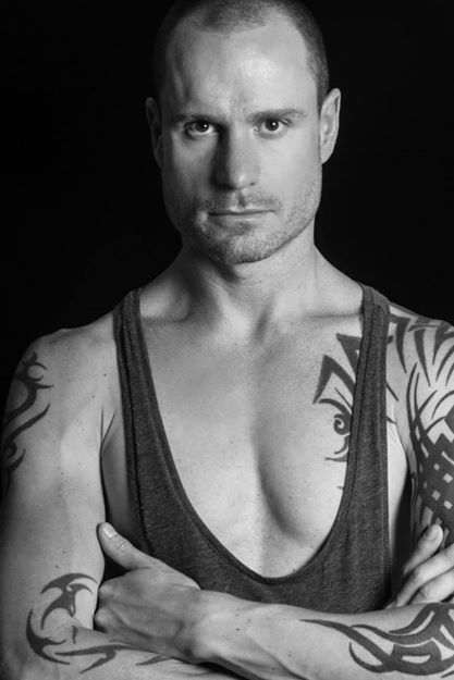 Male model photo shoot of Adam Brady - HMUA 