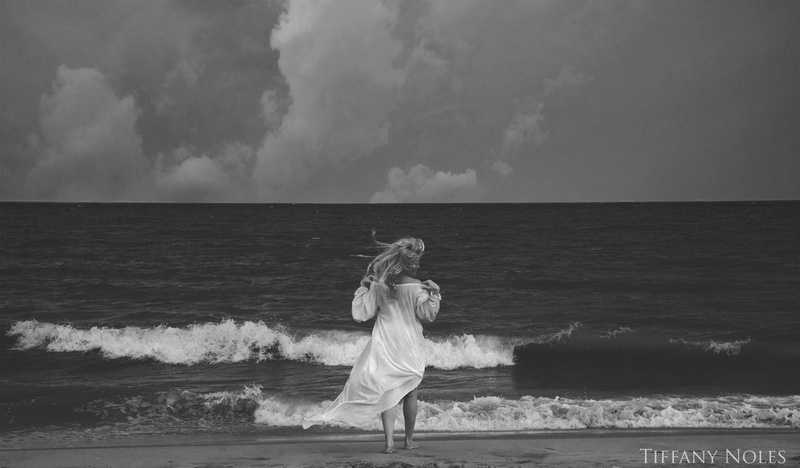Female model photo shoot of Tiffany Noles in On the coast, Virginia