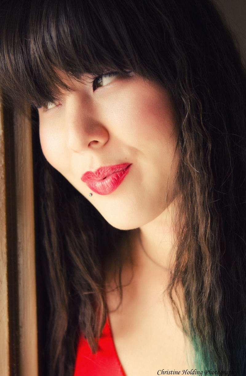 Female model photo shoot of Jane Kyo by Christine Holding in Fort Ord