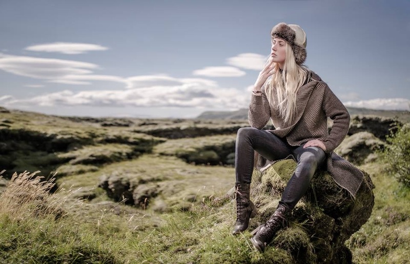 Female model photo shoot of Deeza Lind by Joel Grimes in Iceland