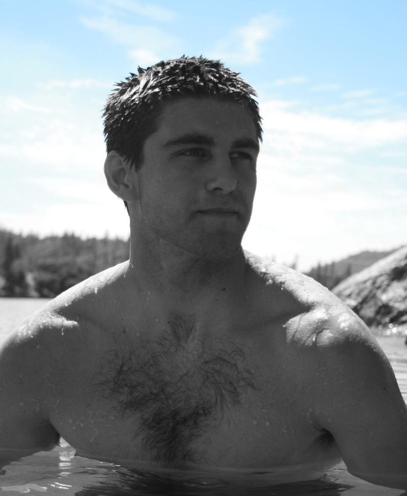 Male model photo shoot of SayreC by Matt Mien in Whiskeytown Lake, CA