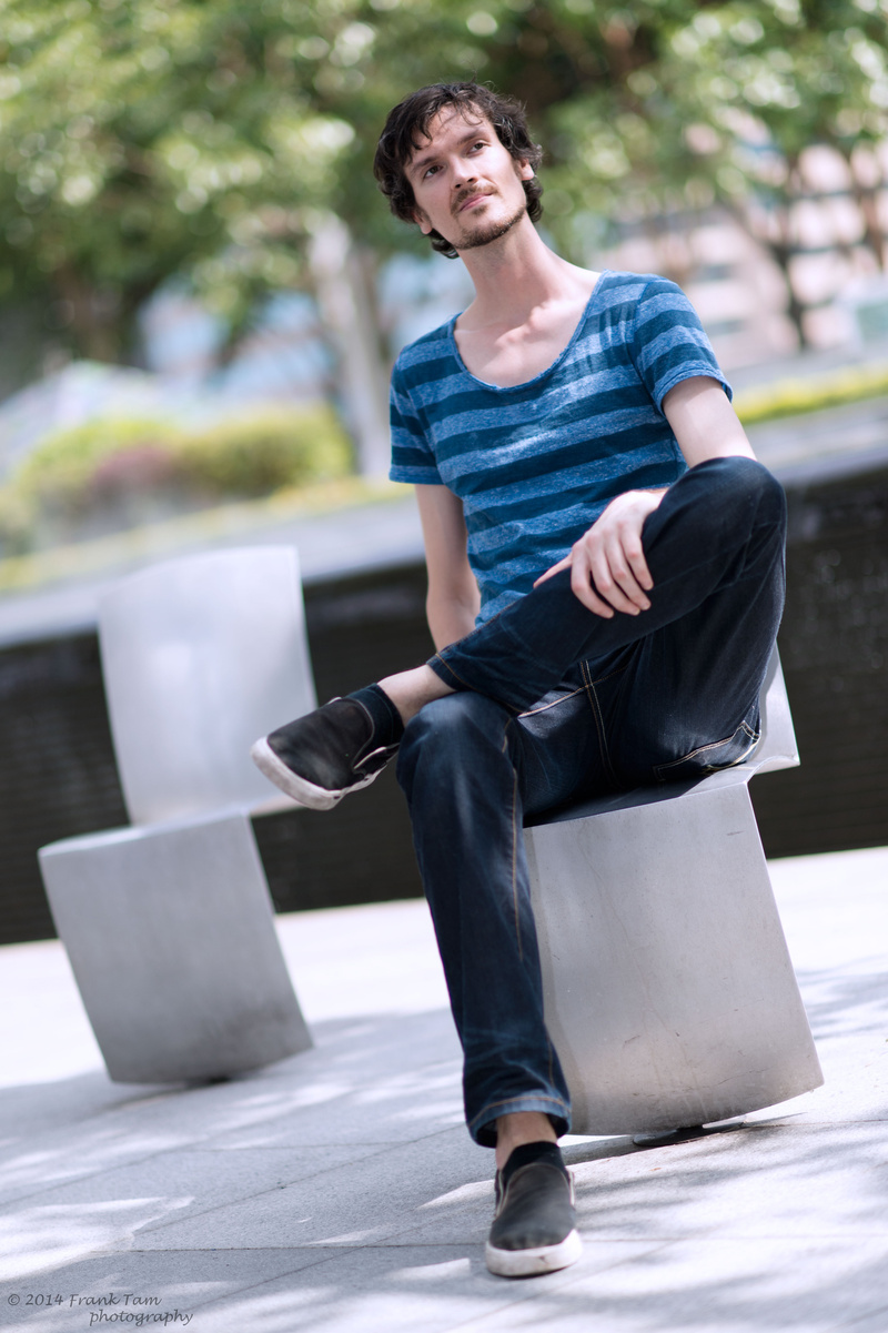 Male model photo shoot of Lance Morgan by Frank Tam in Hong Kong