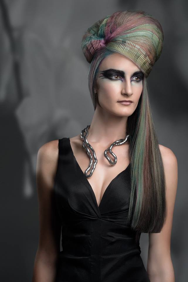 Female model photo shoot of Alana Nicole S in Carlsbad, CA, hair styled by Shawna M Cruise and Nick Berardi Education