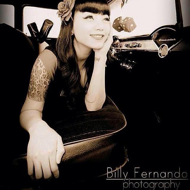Female model photo shoot of Desy Pujarama in California Cars, California.
