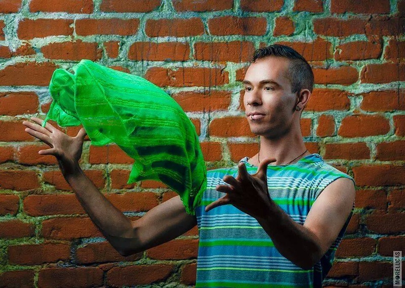 Male model photo shoot of Alien Kris