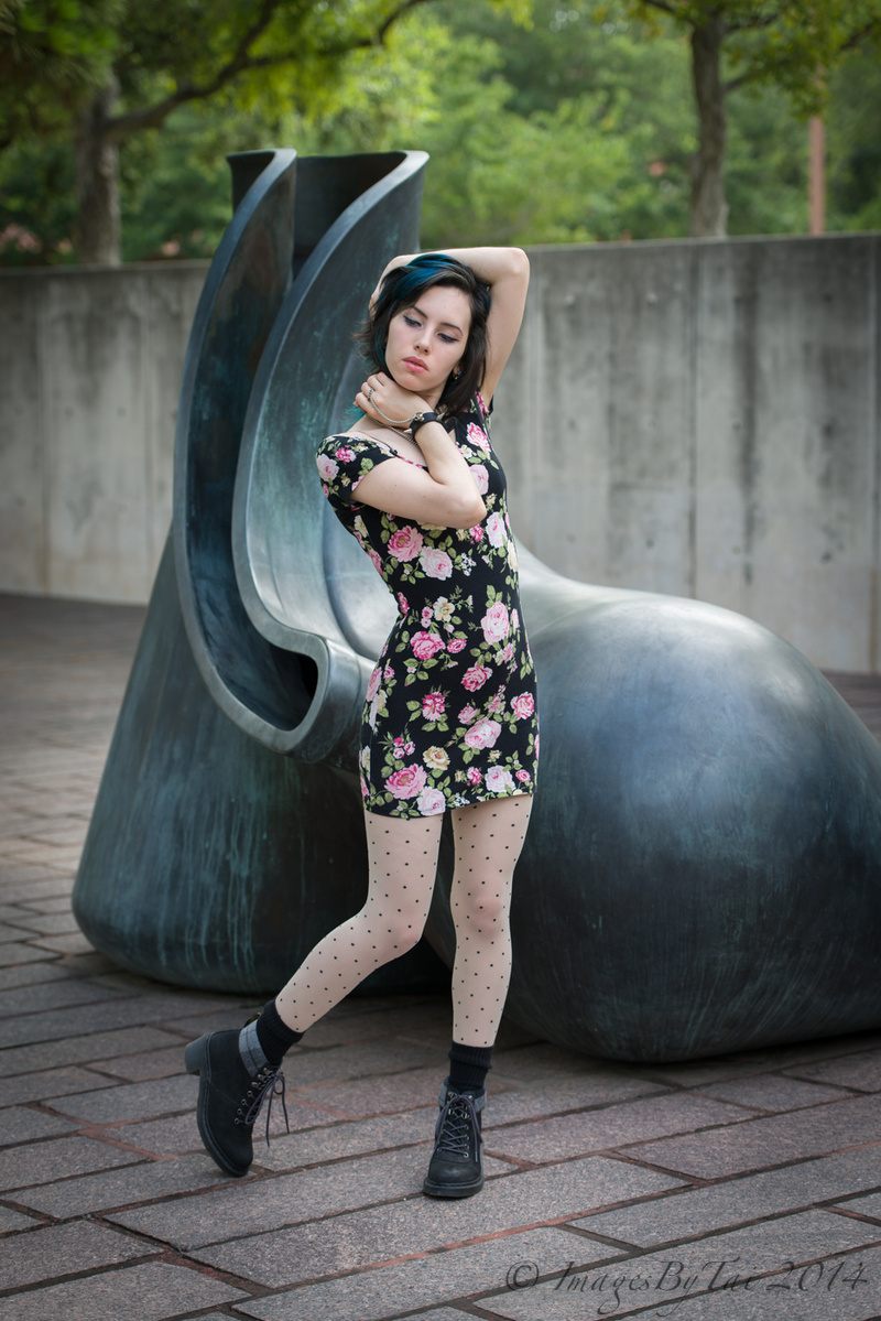 Female model photo shoot of Lauren Elyse M by Tai Barnes in Houston, TX