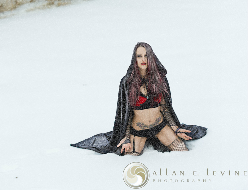 Female model photo shoot of Sinergy MoonDarkling 