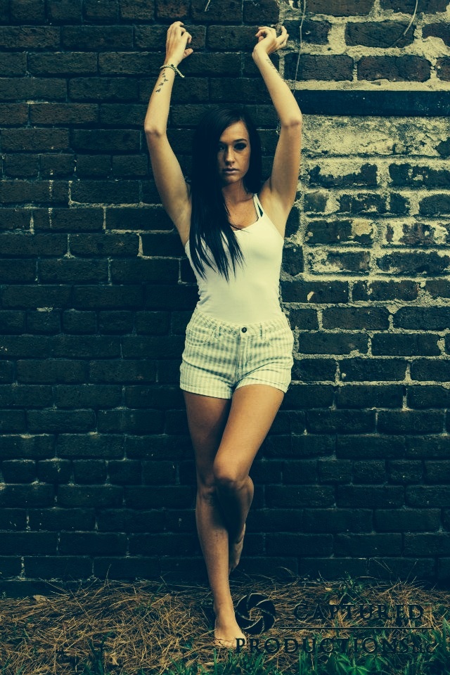 Female model photo shoot of CaylaHarrison in Downtown savannah