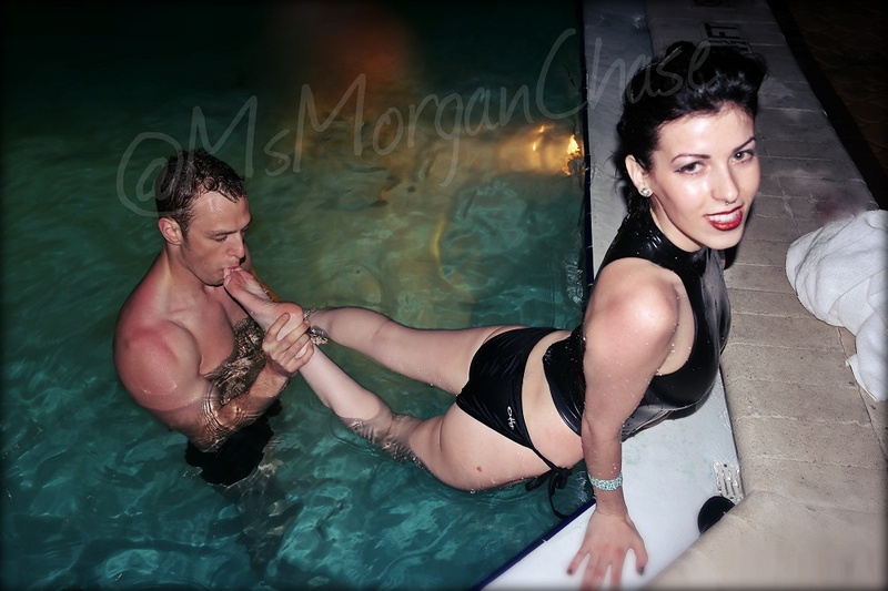 Female and Male model photo shoot of MsMorganChase and Spiral Out in Tampa, Florida