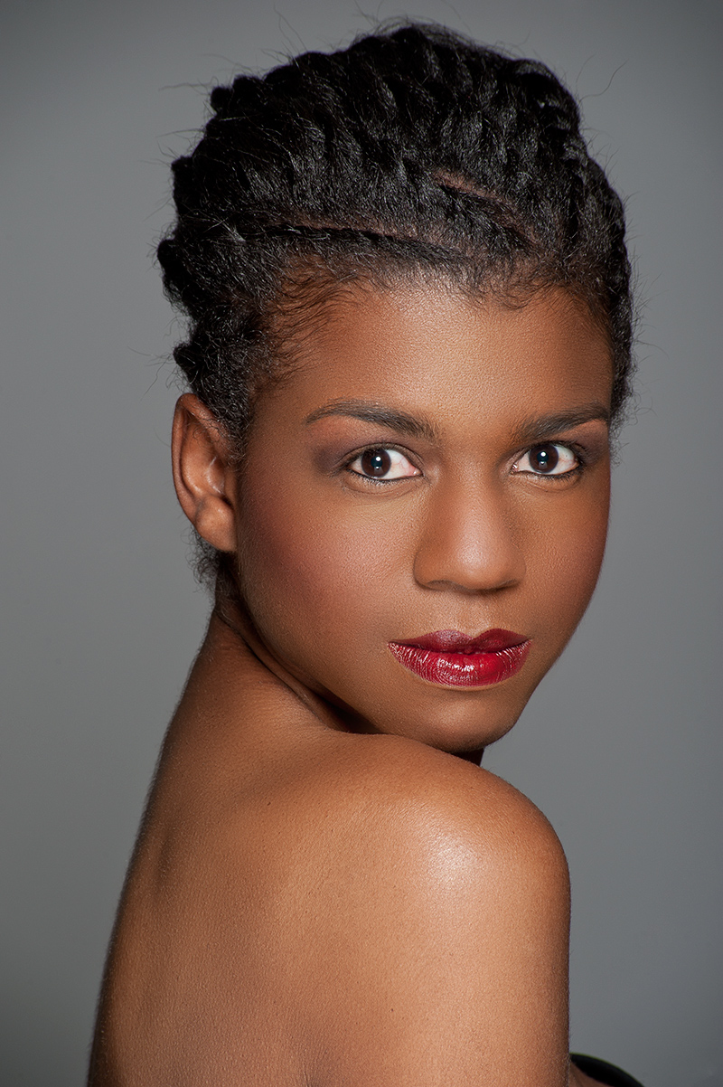 Female model photo shoot of ASTERCHILD by Michael Magers, hair styled by Karen Bates, makeup by Karen Bates MUA