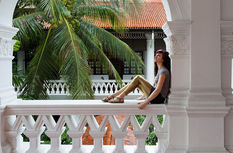 Female model photo shoot of Amira West in Singapore - 2011