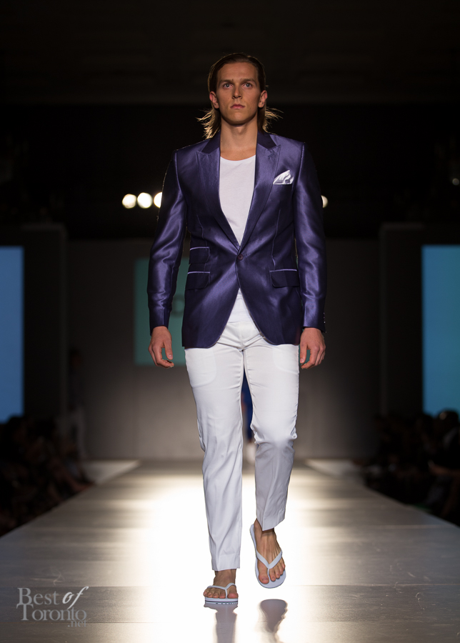 Male model photo shoot of Christian Karayannides in Toronto Mens Fashion Week