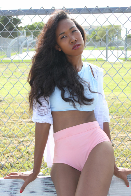 Female model photo shoot of Yihudeet in Miami, FL, wardrobe styled by FASHION, makeup by FASHION MAKEUP HAIR