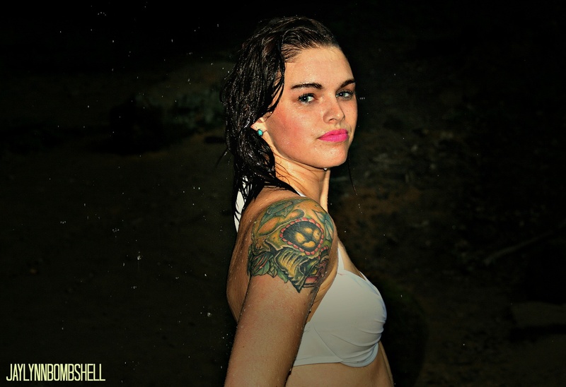 Female model photo shoot of jaylynnbombshell in Mohican State Park Loudonville, OH