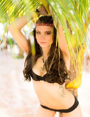 Female model photo shoot of Taryn_Maria in Cancun, Mexico