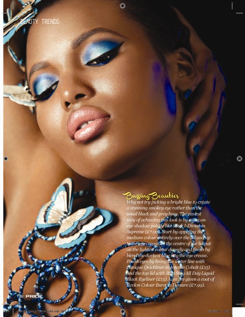 Female model photo shoot of Bolanle Makeuppro