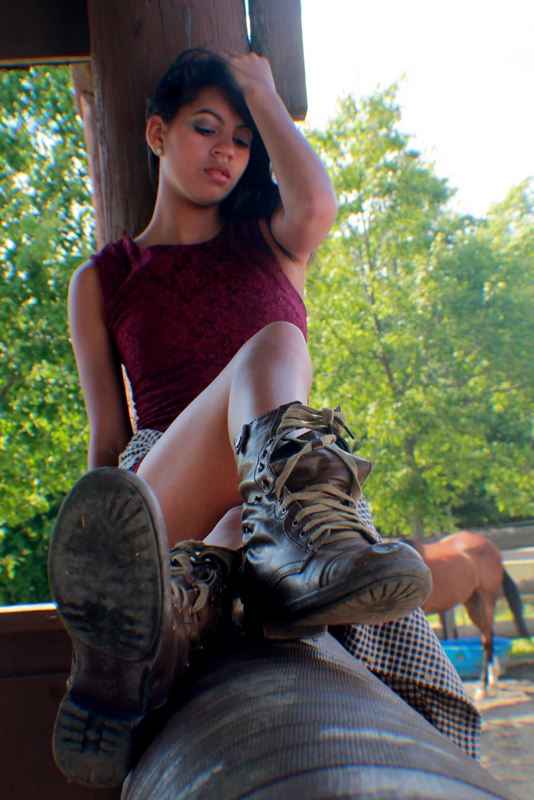 Female model photo shoot of ILLUSTRIOUS IMPRINTS   in Clifton, NJ