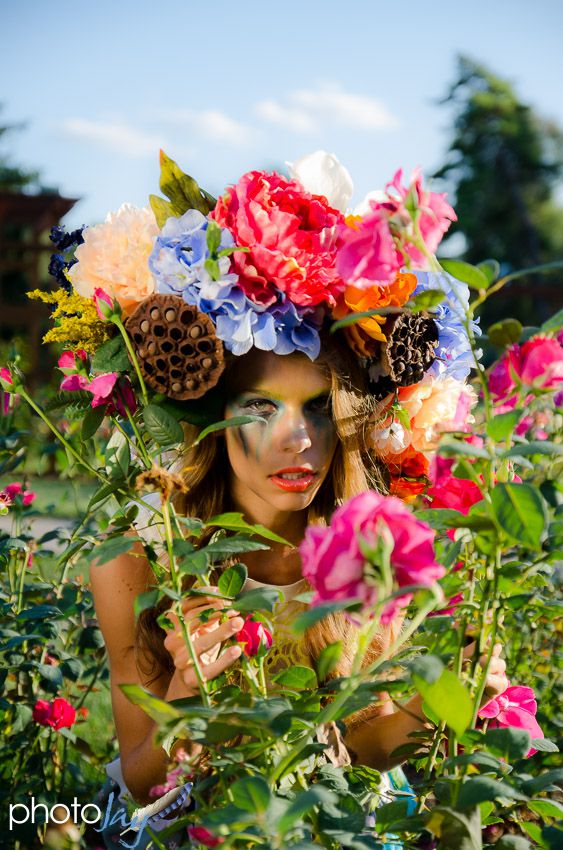 Female model photo shoot of Kendallche in allentown rose garden