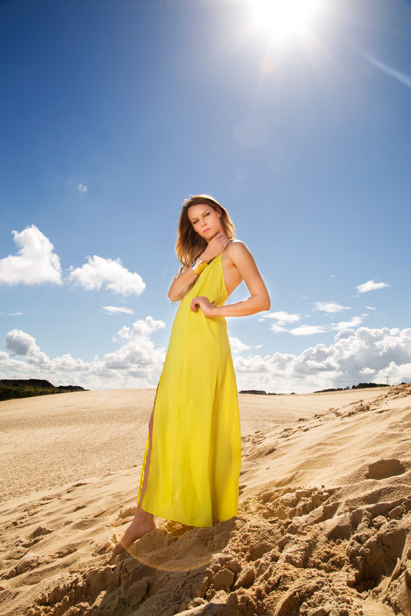 Female model photo shoot of Katy Liu in Cronulla Sand Dune