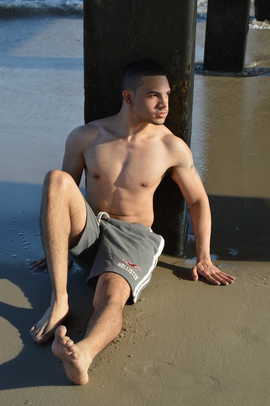 Male model photo shoot of danriot15 in Coney Island Beach