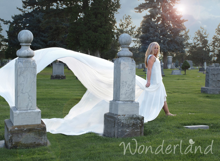 Female model photo shoot of WonderlandPortraits and blueyedbeth 