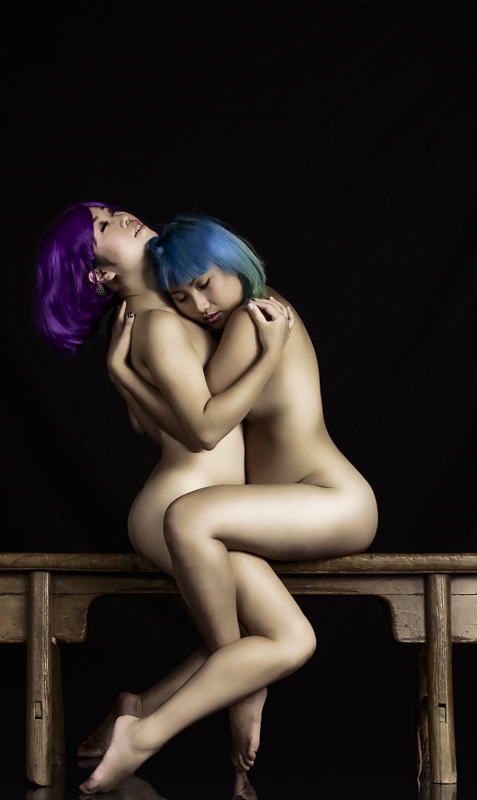 Female model photo shoot of Kandy Vert and Minh-Ly by Artistic Nudes By Ian in Nobleton, ON.
